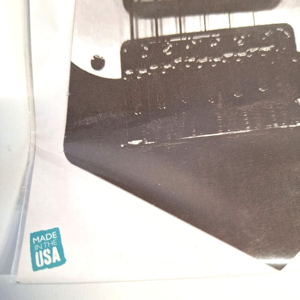 Guitar Fabric Big Guy Sticky Ties Peel Stick Sticker Tie 11" evREwares - Picture 5 of 8